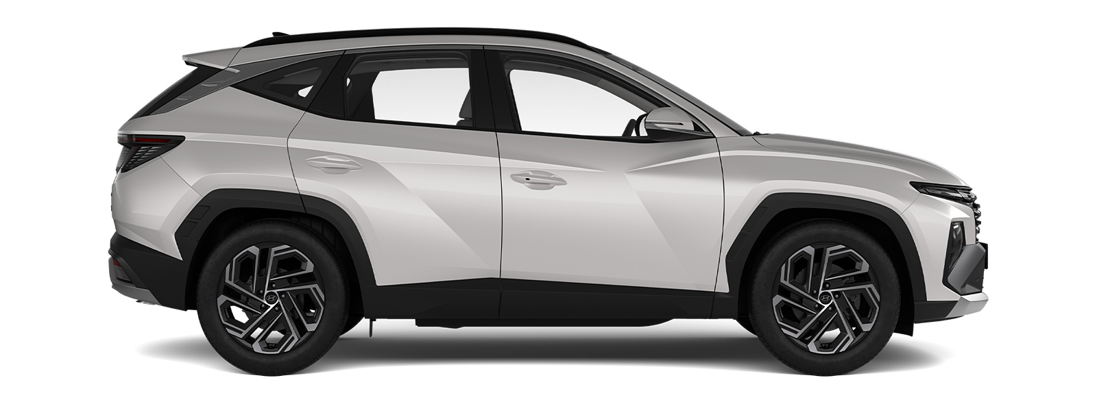  Tucson Híbrida 2026 vista lateral 