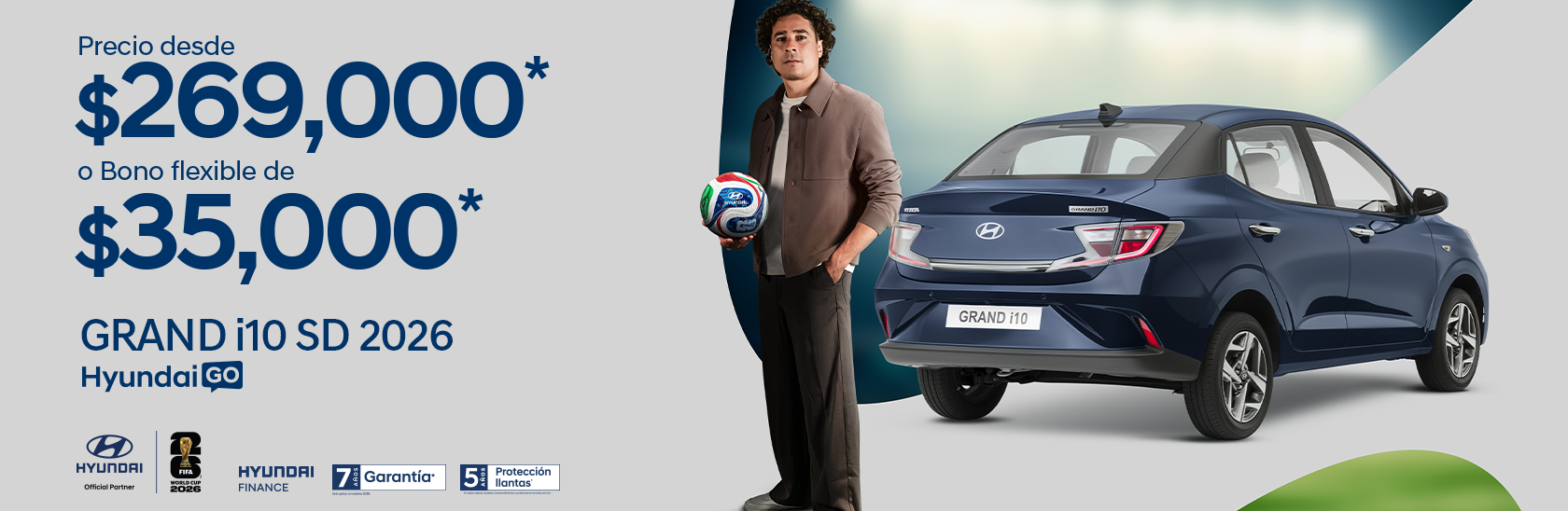 Promoción Grand I10 SD con Hyundai Go junio 2026