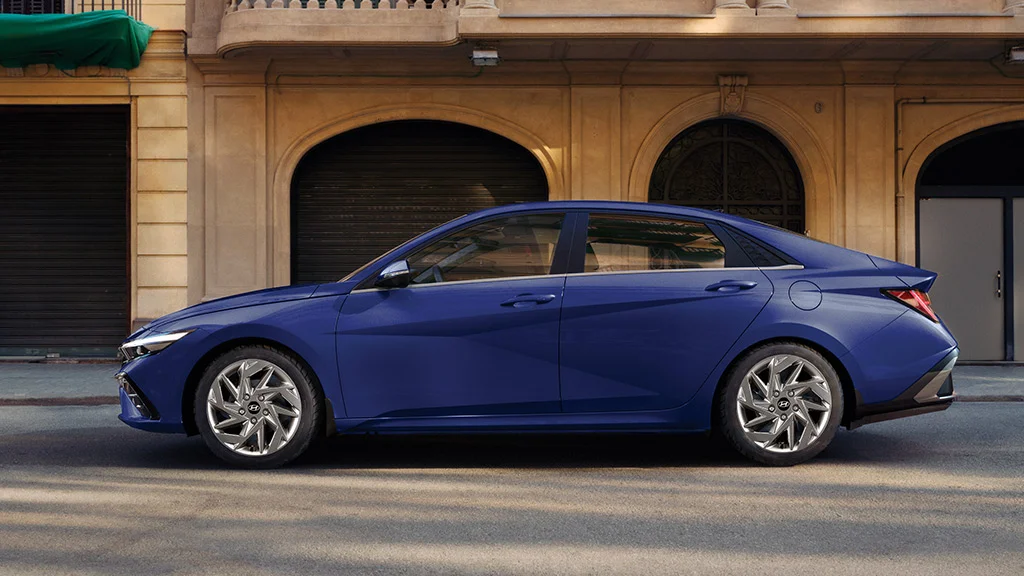Elantra Híbrido diseño aerodinámico