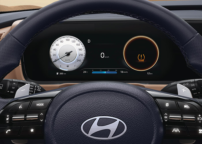 pantalla clúster supervisión digital SUV
