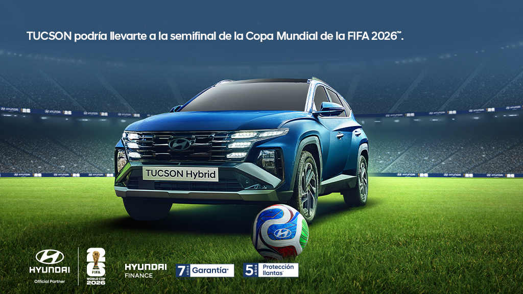 Hyundai TUCSON te lleva al Mundial 2026