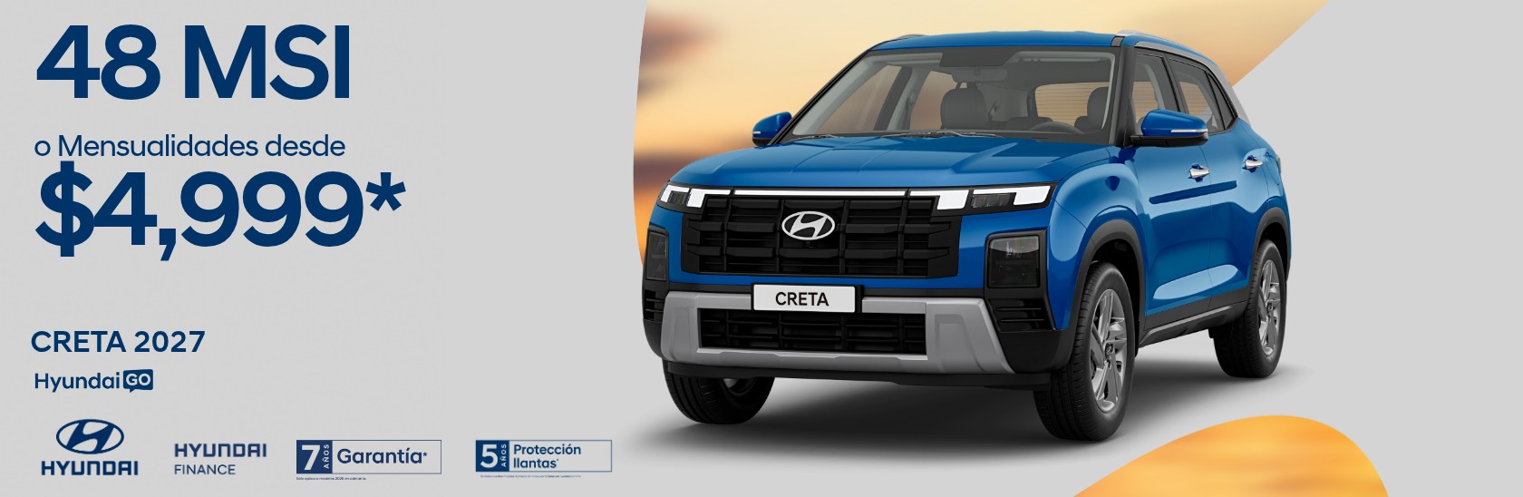 Creta 2026 promoción agosto 2026  hyundai go