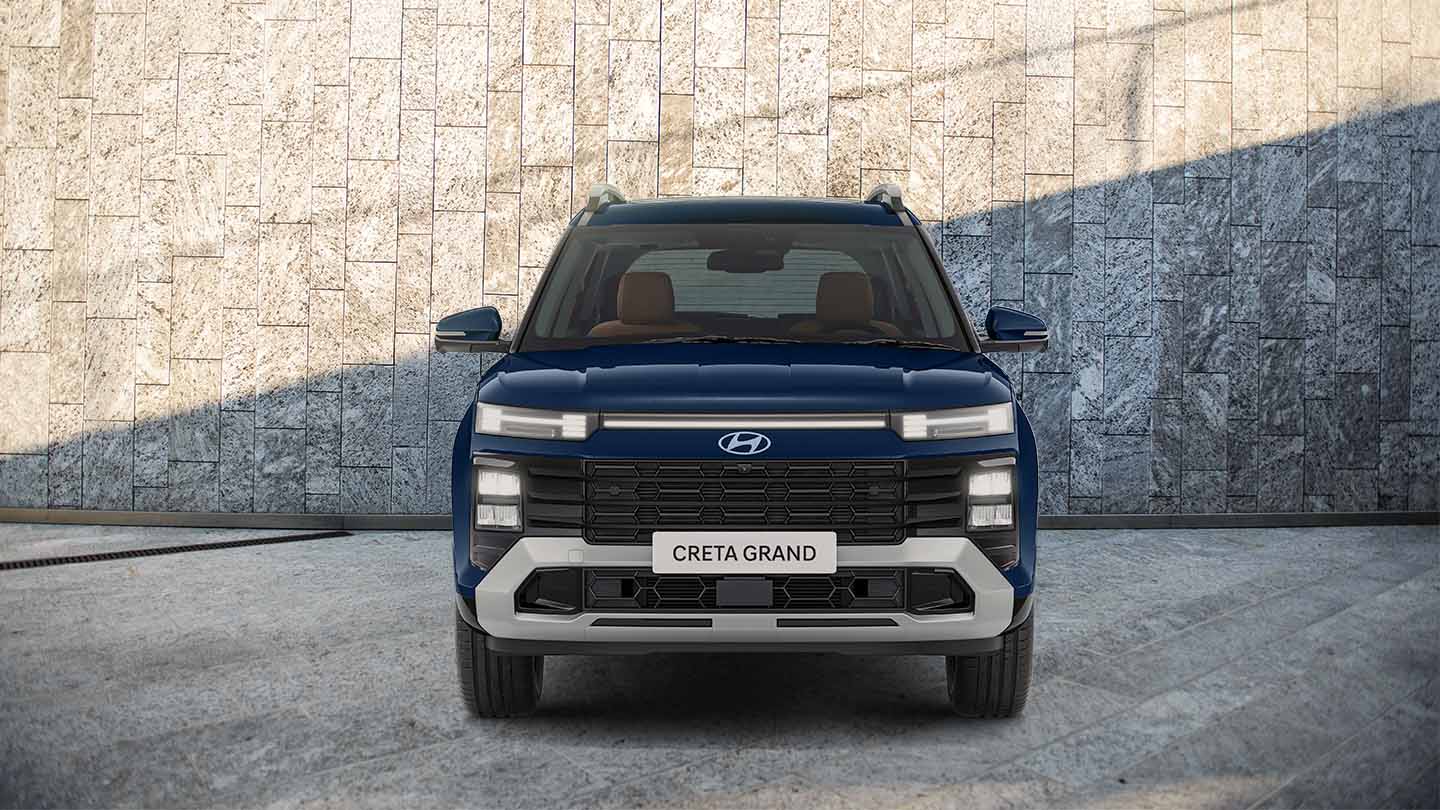 rediseño creta grand parrilla con faros rediseñados