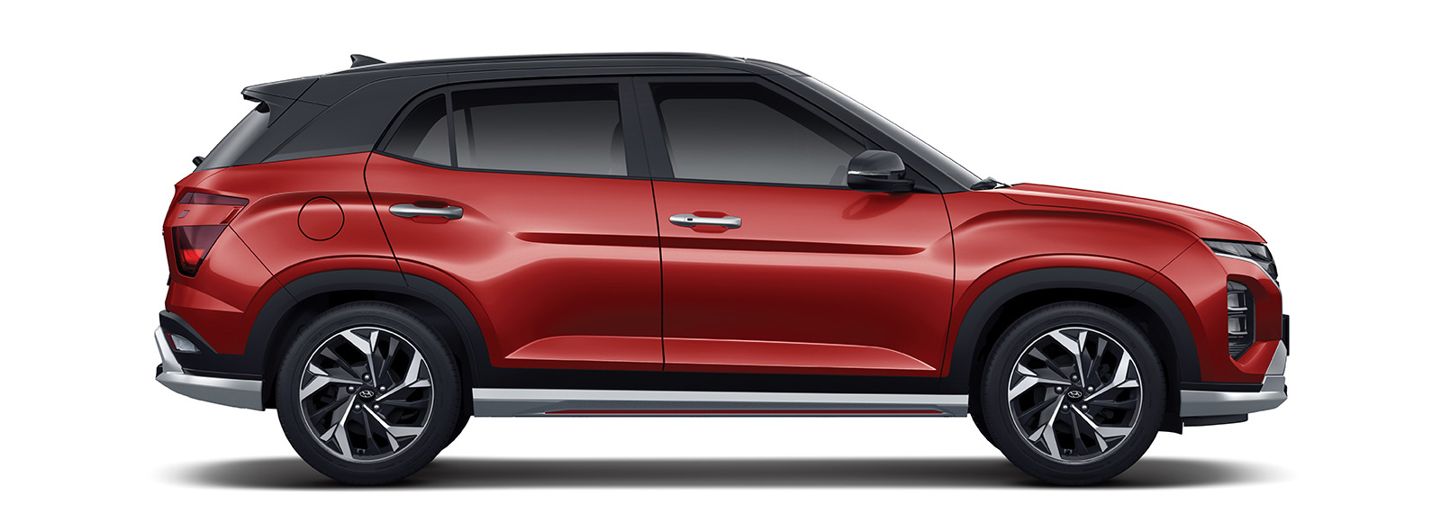  Hyundai Creta en rojo 