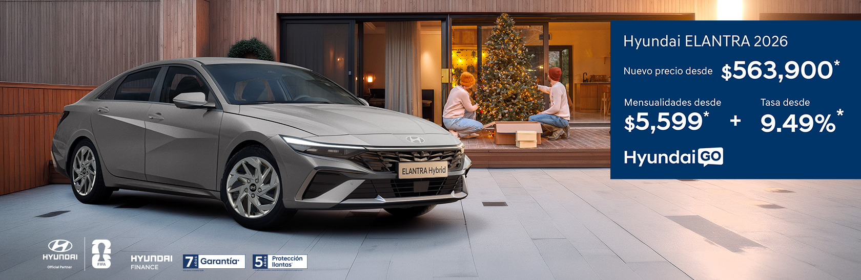 Promoción Elantra Híbrido 2025 diciembreHyundai Go