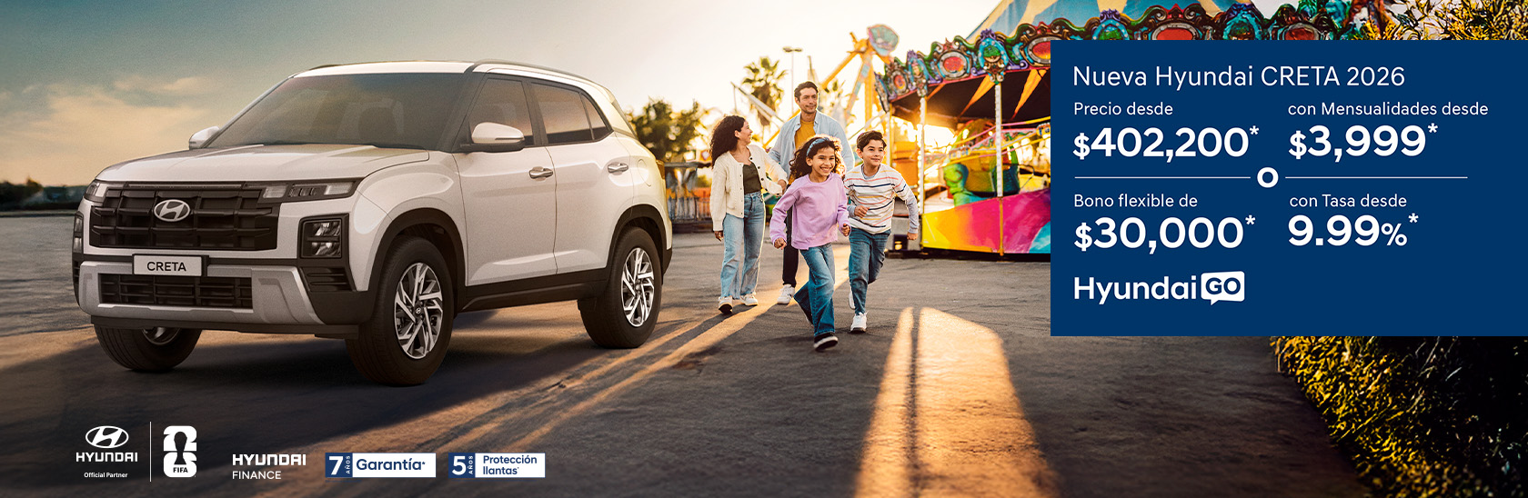 Creta 2026 promoción septiembre hyundai go