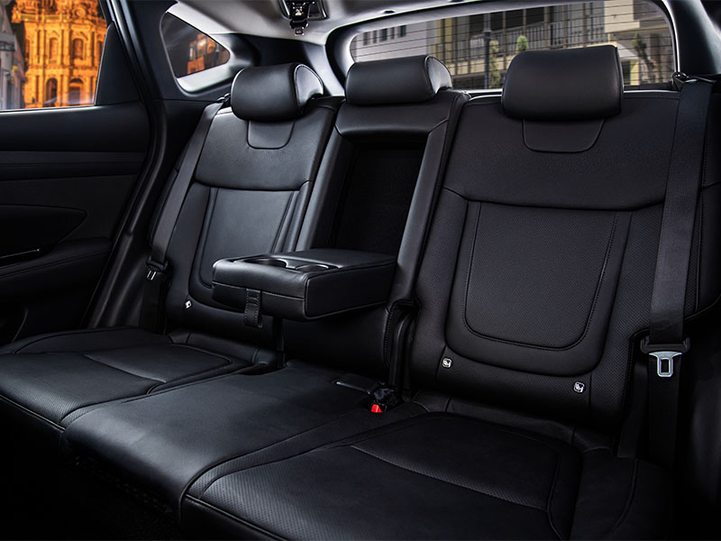 Detalles premium en la nueva Hyundai Tucson Híbrida 2026