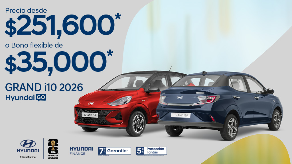 Hyundai Go grandi10 2026 mayo