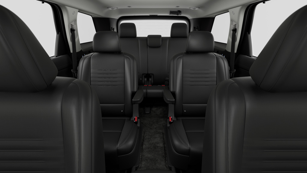 Interior premium con asientos tipo capitán y acabados de alta calidad