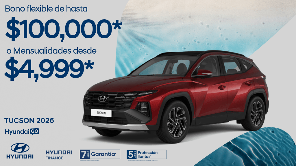 Tucson 2026 Hyundai Go agosto