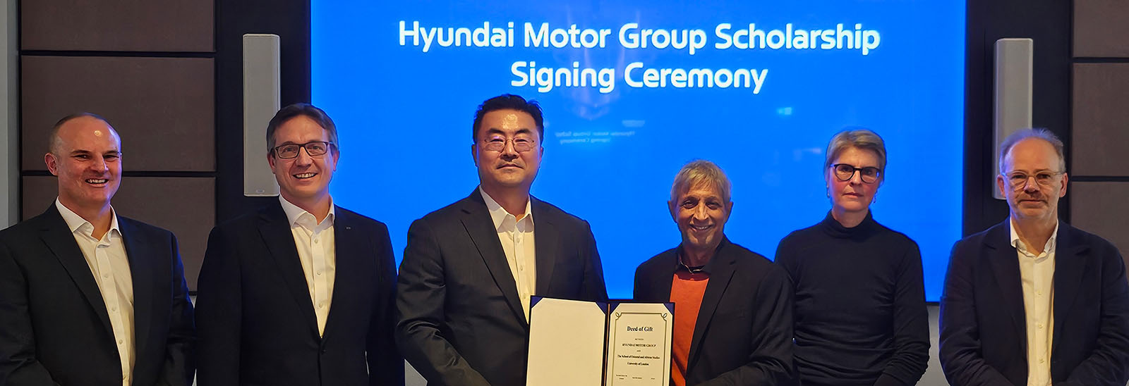 Hyundai Motor Group se asocia con la Universidad SOAS de Londres