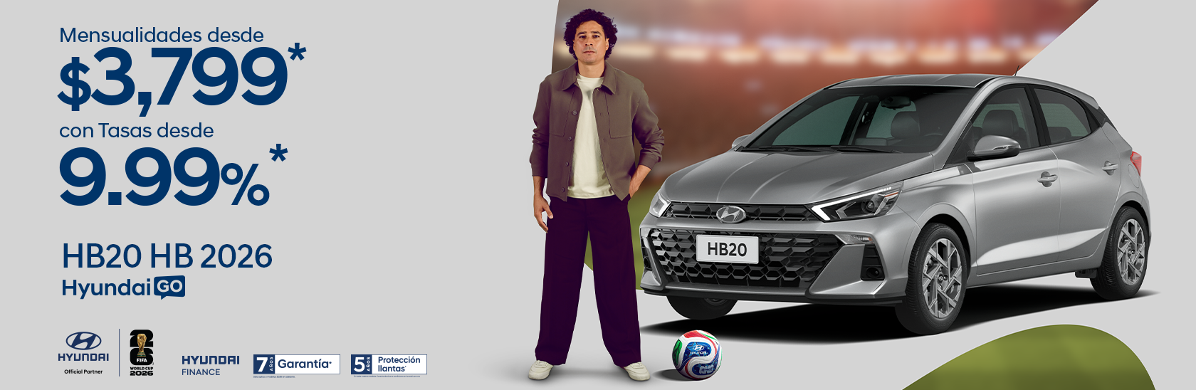 Oferta HB20 HB Hyundai Go julio 2026