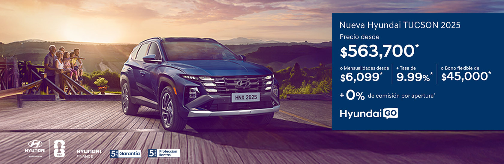 Promoción Tucson 2025 Hyundai Go Abril