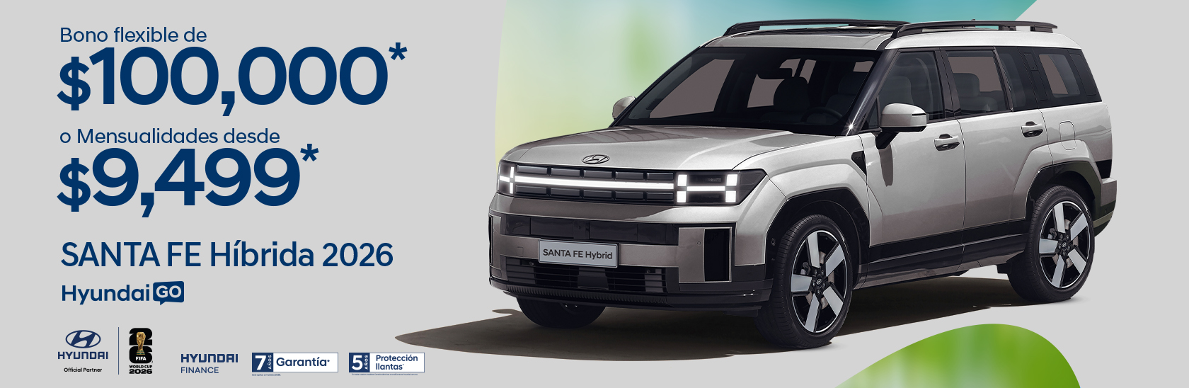 Promoción Santa Fe Híbrida 2025 Hyundai Go mayo 2026