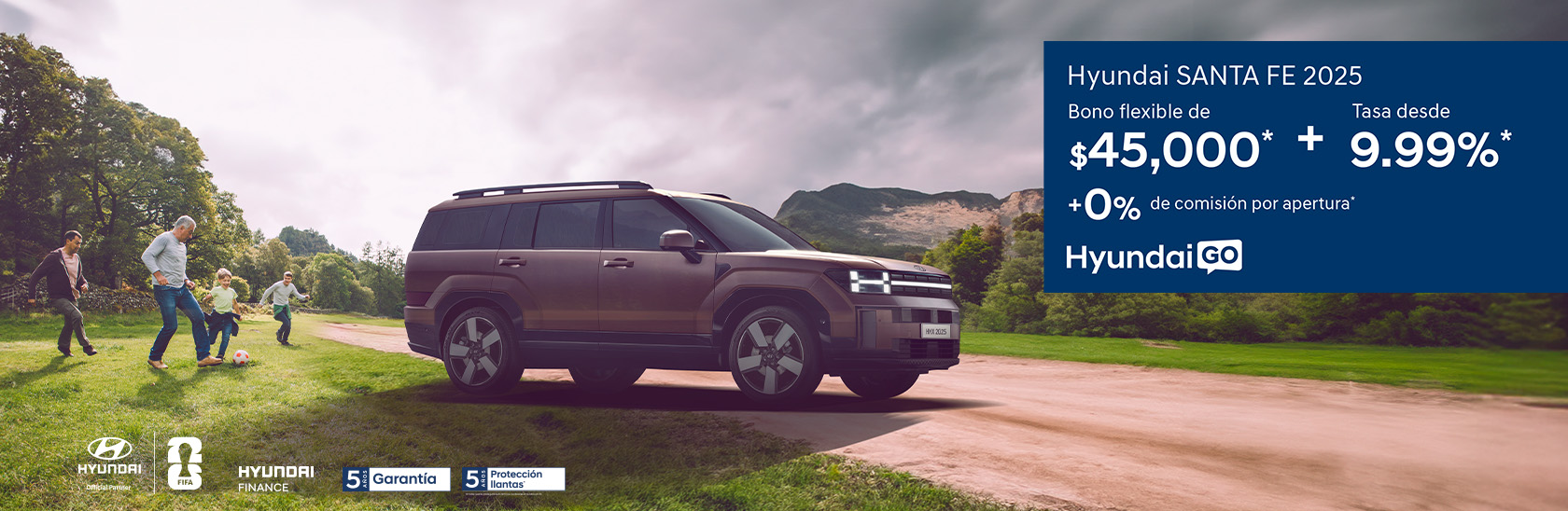 Oferta Santa Fe 2025 junio Hyundai Go