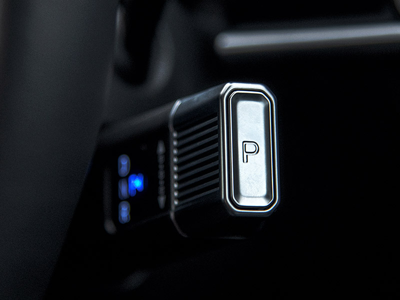 palanca de velocidades E-Shift Hyundai Tucson Híbrida 2026