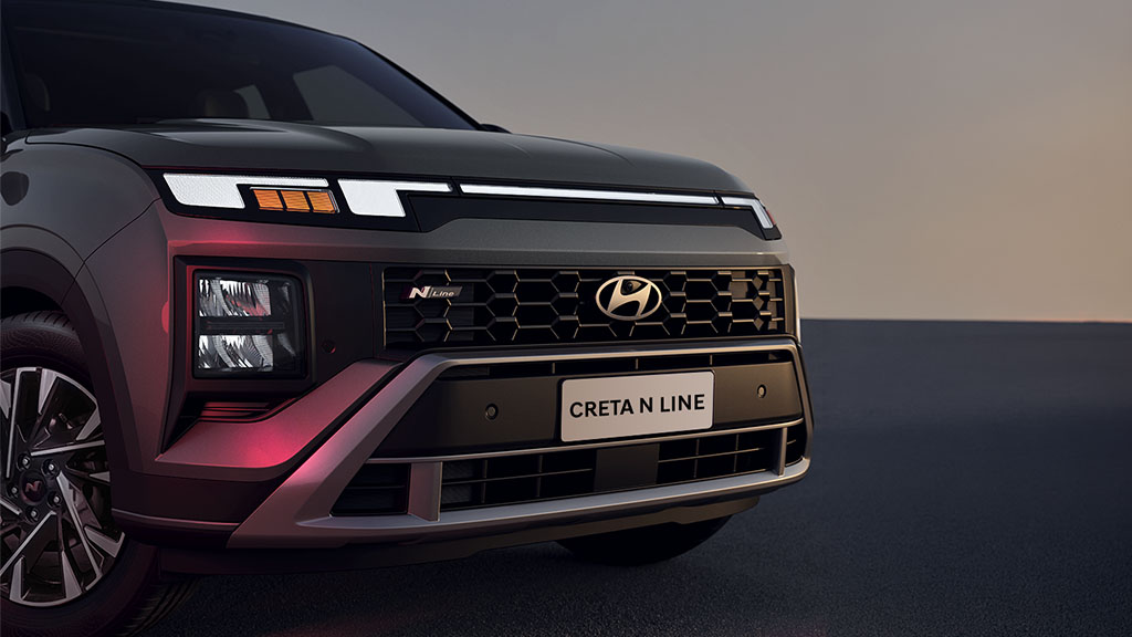 Creta N Line 2026 parrilla