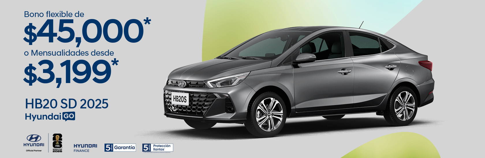 Promoción HB20 SD abril con Hyundai Go